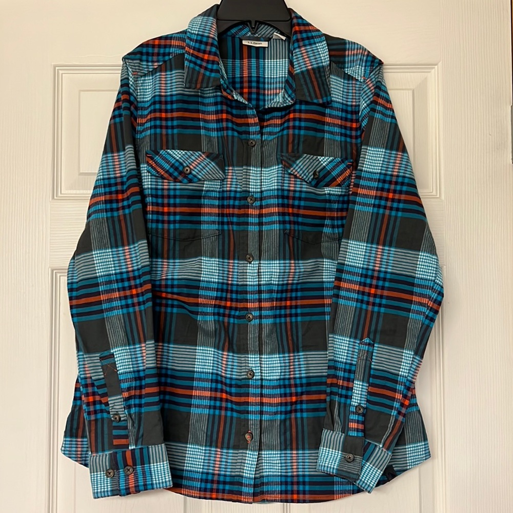 L.L. Bean Women's Whisper Lodge Flannel Shirt